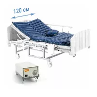 Матрас противопролежневый трубчатый MET BASIC-300XL шириной 120 см с отверстием для туалета